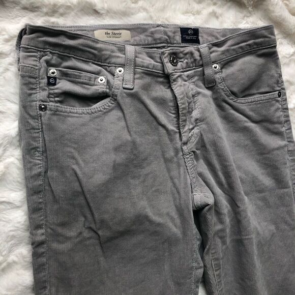 AG The Stevie Slim Straight Corduroy - Women’s 29 - Picture 7 of 9